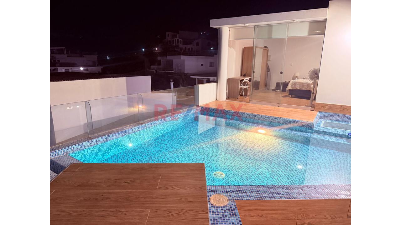 Casa De Playa En Venta Las Lomas De Toyo Seco Vista Al Mar 3 Pisos Piscina Totalmente Amoblado - 14