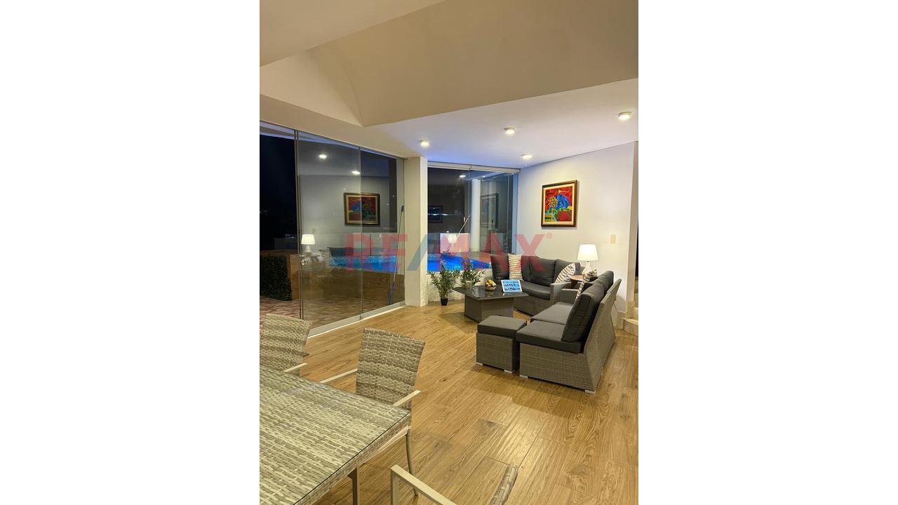 Casa De Playa En Venta Las Lomas De Toyo Seco Vista Al Mar 3 Pisos Piscina Totalmente Amoblado - 10
