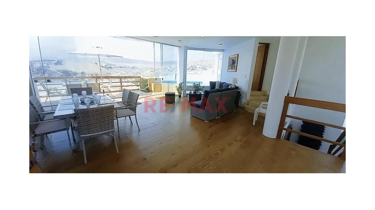 Casa De Playa En Venta Las Lomas De Toyo Seco Vista Al Mar 3 Pisos Piscina Totalmente Amoblado - 6