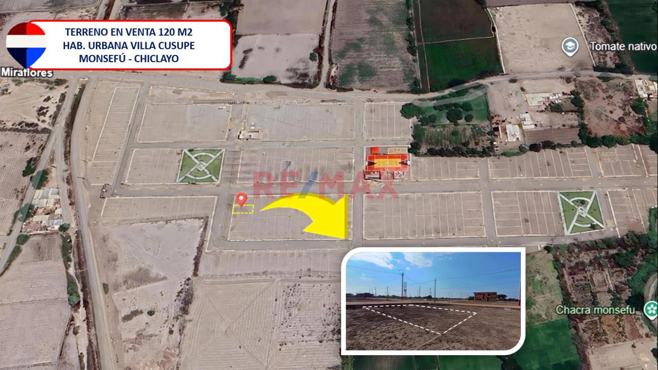Terreno En Venta Villa Cusupe Monsefu - 3