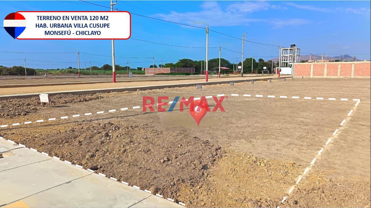 Terreno En Venta Villa Cusupe Monsefu