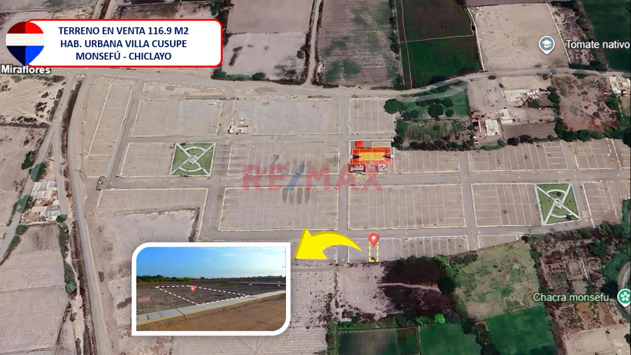 Terreno En Venta Villa Cusupe Monsefu - 3