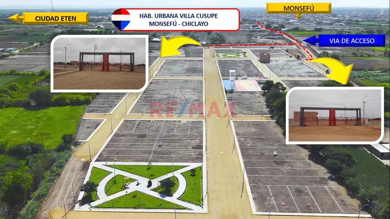 Terreno En Venta Villa Cusupe Monsefu - 2