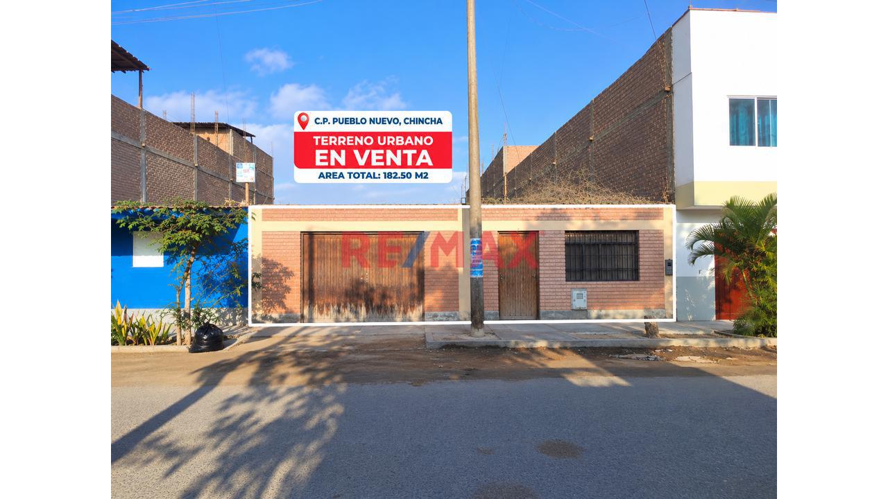 🏡 Casa En Venta Como Terreno – Pueblo Nuevo, Chincha - 1