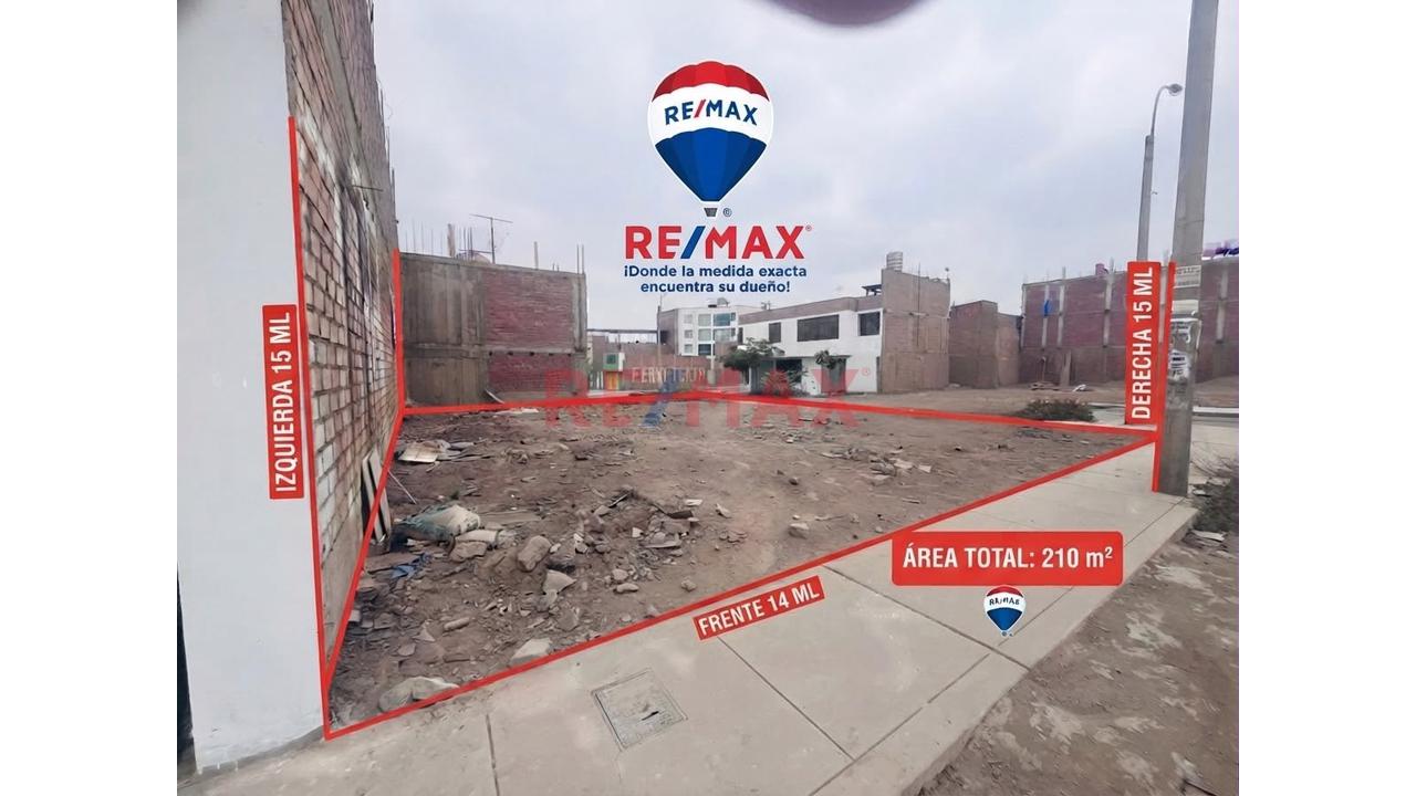 🚨 ¡Terreno En Venta En Avenida Y Esquina!  📍 Urb. Santa María, 4.ª Etapa – Carabayllo 📌 Alameda Central  📐 Área Total 210 M² - 4