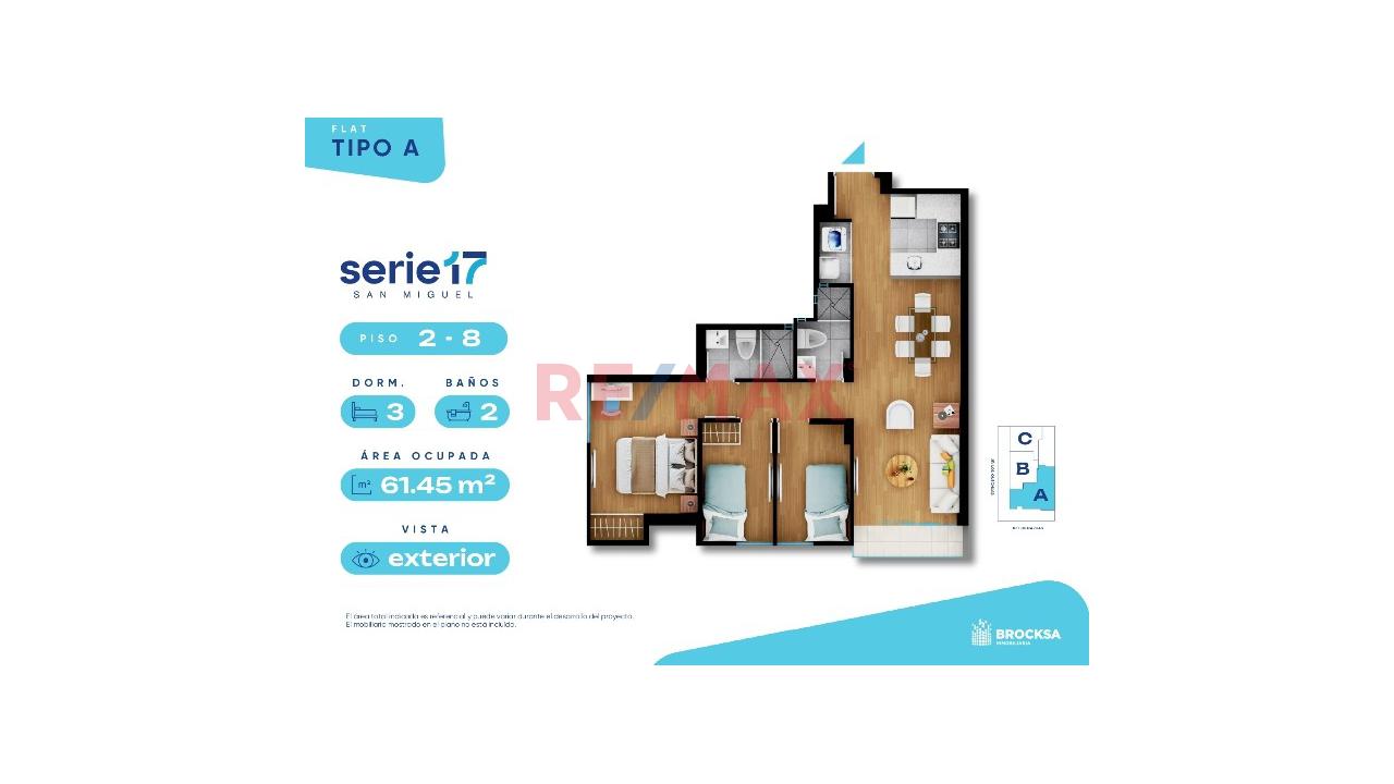 Depa De Estreno Y Entrega Inmediata En San Miguel! | 3 Dormitorios + Vista Exterior — foto 6
