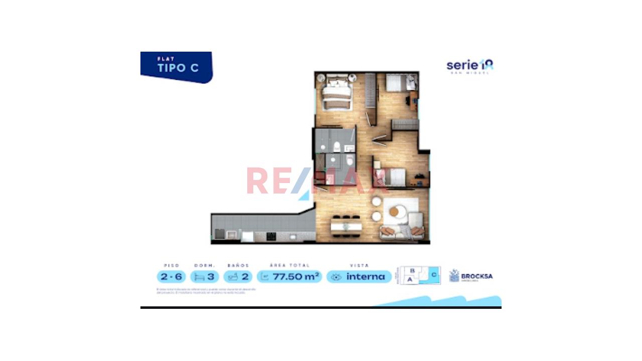 ¡Depa De Estreno En San Miguel! | Flat 3 Dormitorios - 5