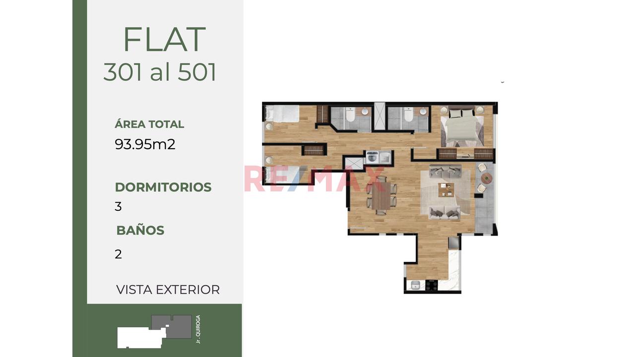 Vendo Departamento De Estreno En Surco - 3 Dorm — foto 2