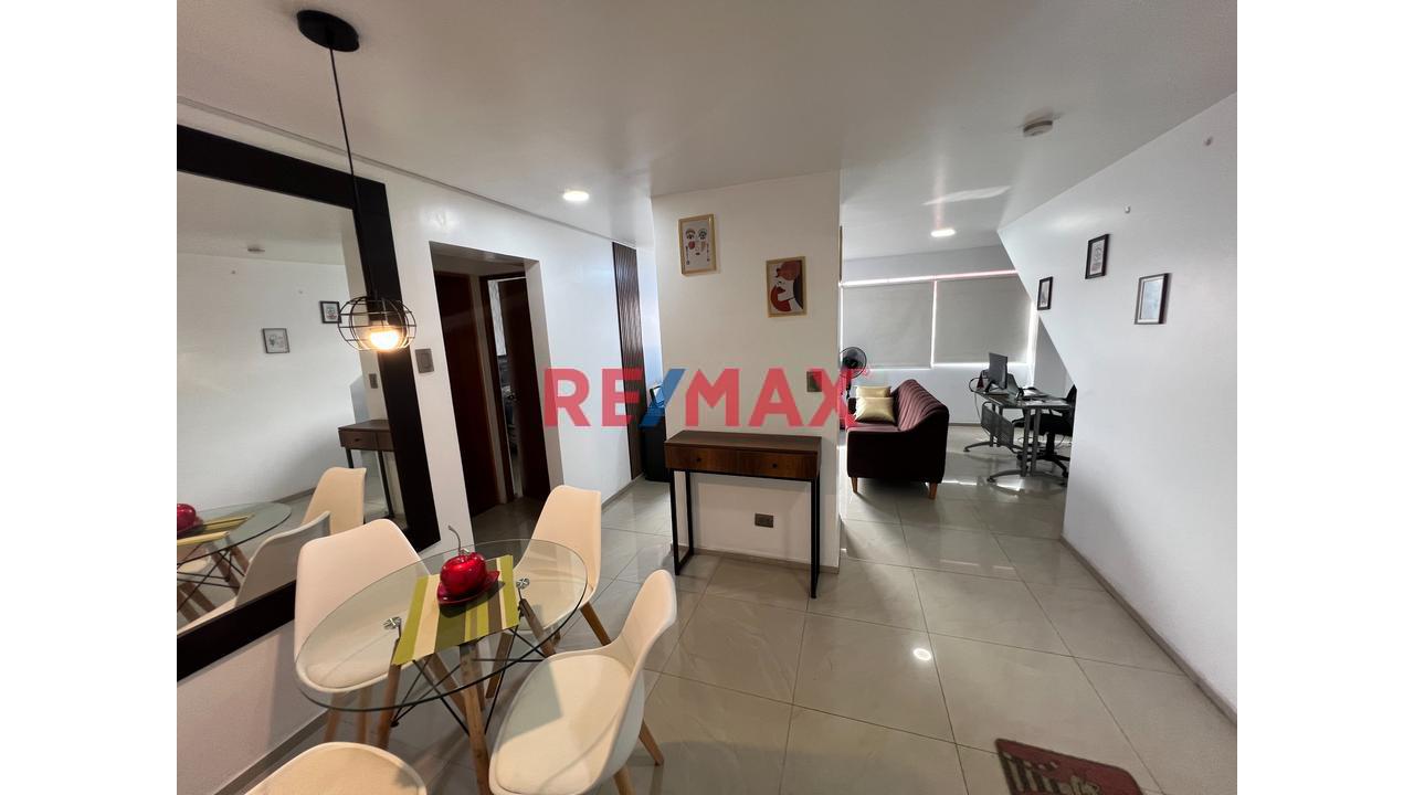 Alquila Departamento Amoblado En Miraflores, A Pasos De La Estación Ricardo Palma Del Metropolitano