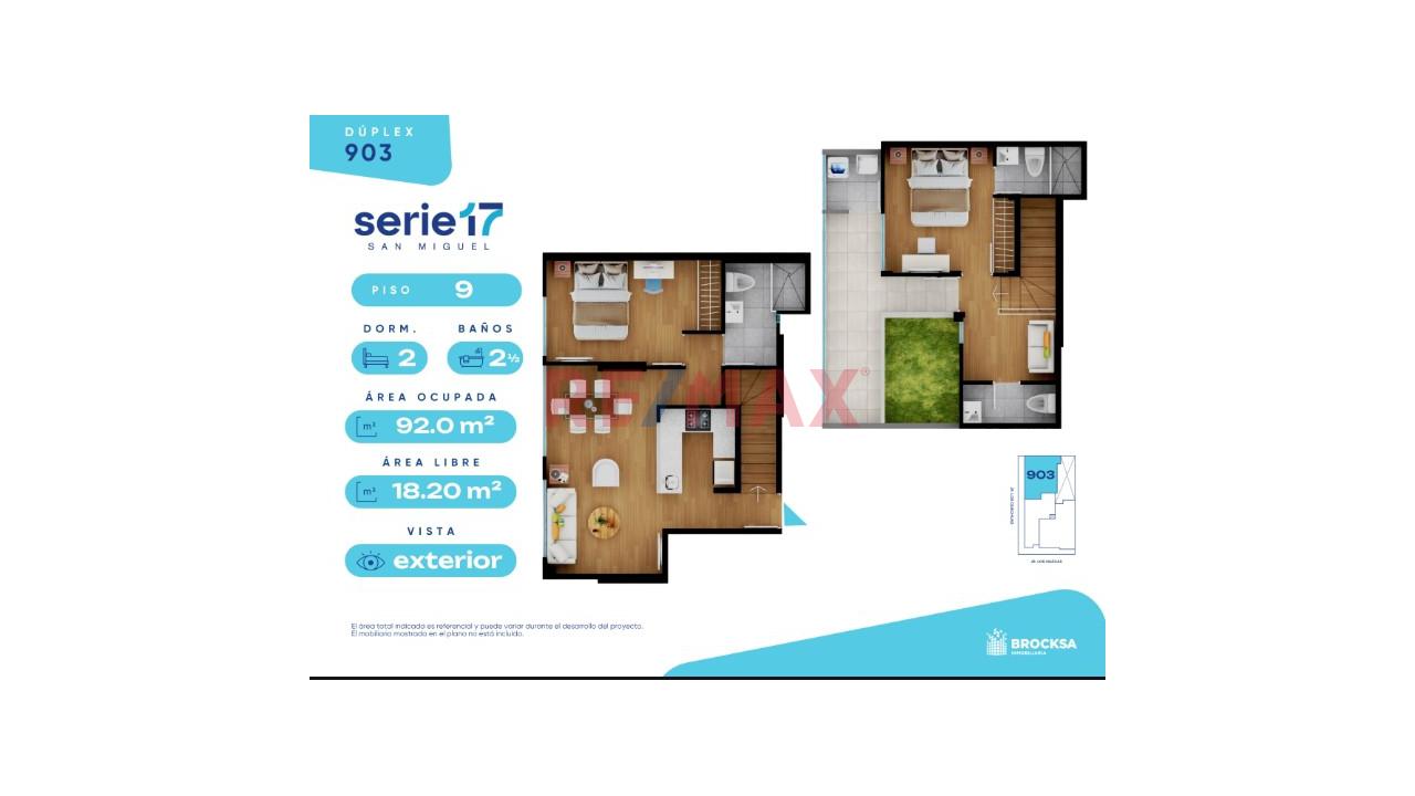 ¡Depa De Estreno Y Entrega Inmediata En San Miguel! | Duplex 2 Dormitorios + Terraza — foto 11