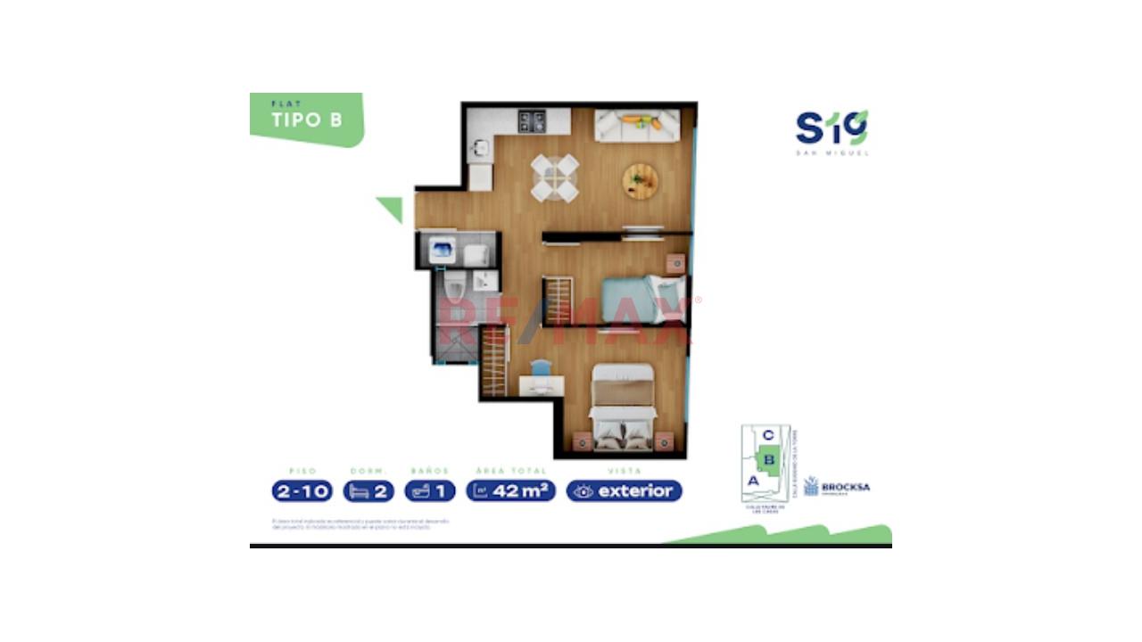 ¡Departamento De Estreno Frente A Parque En San Miguel! | 2 Dormitorios + Vista Exterior — foto 5