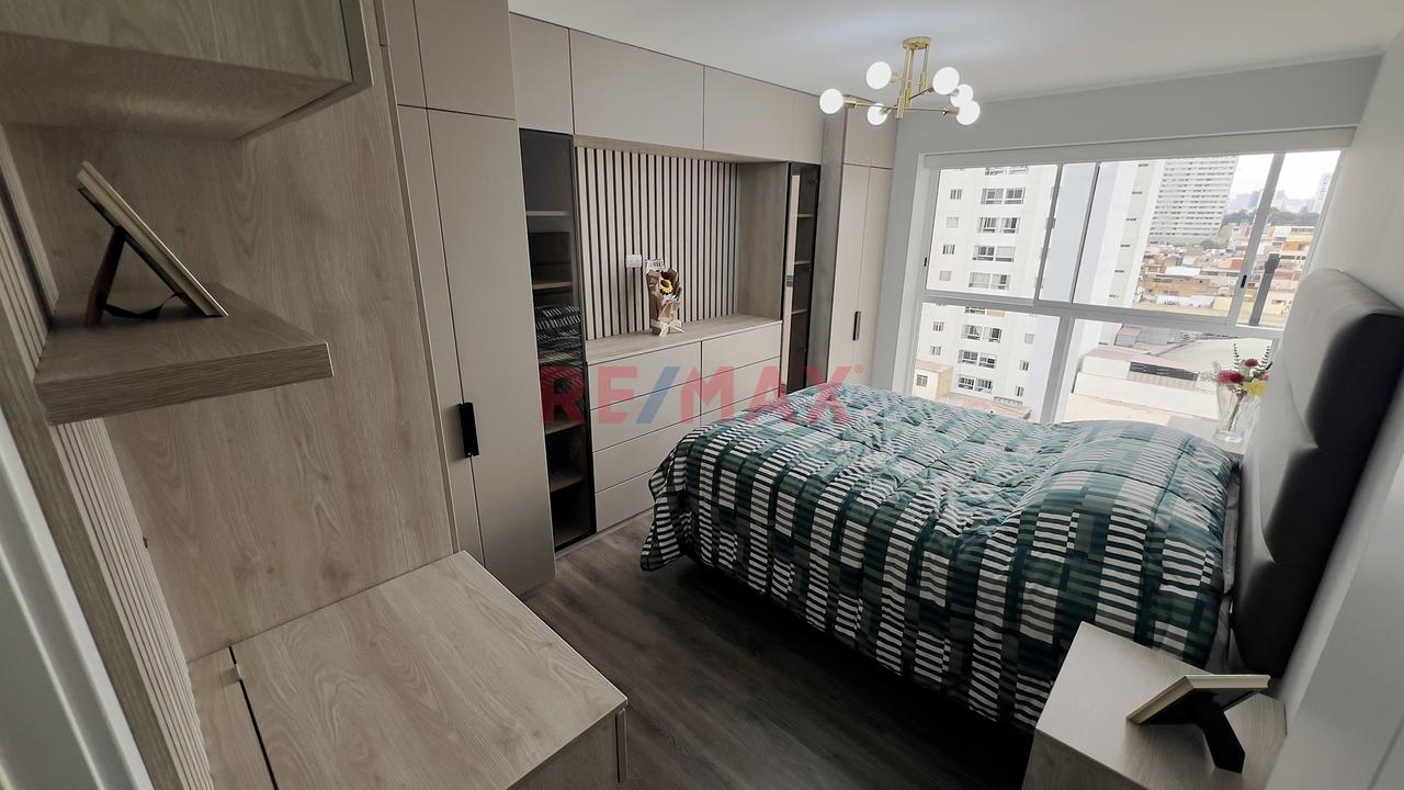 Departamento Semi Amoblado En Alquiler En Lince Limite Con San Isidro - 8