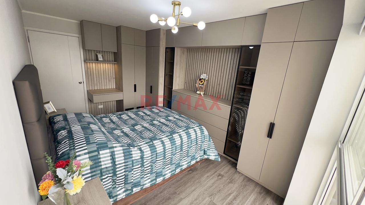 Departamento Semi Amoblado En Alquiler En Lince Limite Con San Isidro - 9