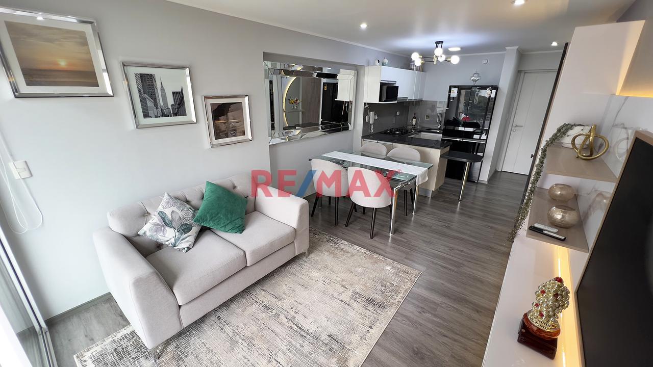 Departamento Semi Amoblado En Alquiler En Lince Limite Con San Isidro - 1