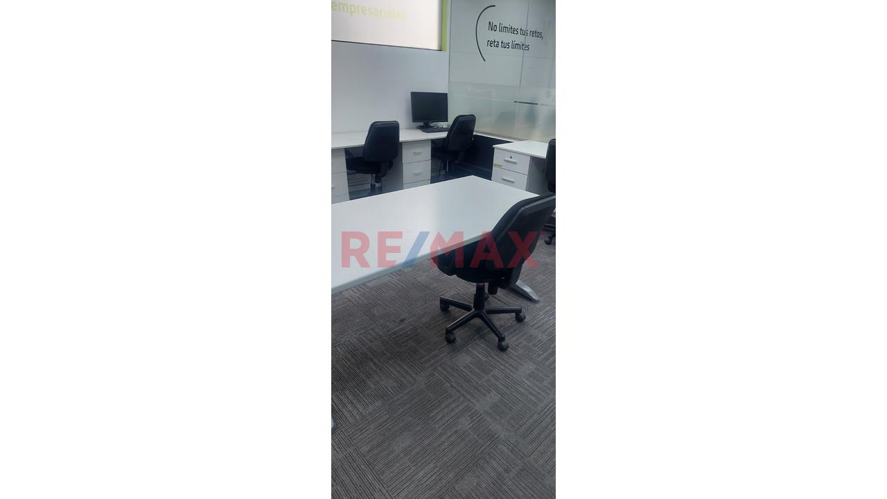 Oficina Amoblada Y Equipada En El Centro Financiero De San Isidro. Son 72 M2 + 1 Estacionamiento - 7