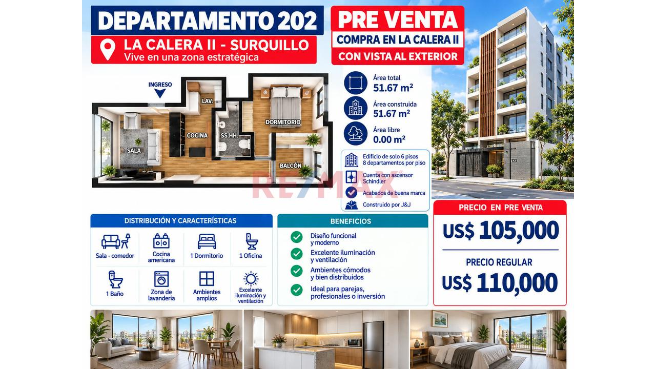 Lindo Departamento En Estreno - La Calera De La Merced No Paga Alcabala D.202 — foto 2