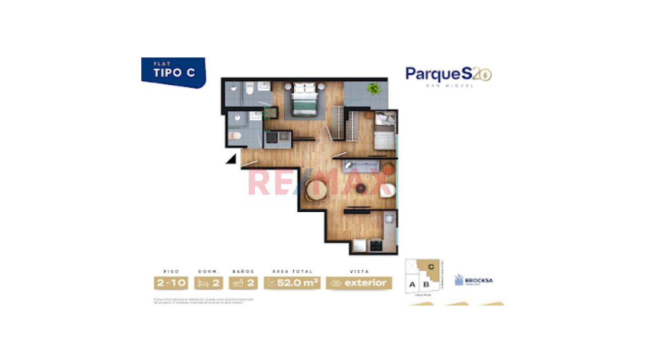 ¡Invierte En San Miguel! | Departamento De Estreno Frente A Parque — foto 2