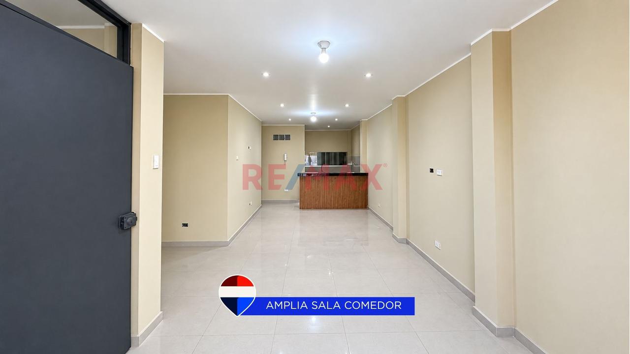 Departamento En Alquiler De 90 M² Con Acabados Modernos En Urbanización Con Seguridad Las 24 Horas - 2