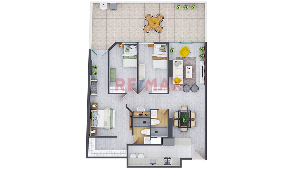 ¡Depa En Piso 1 Con Terraza, De Estreno En San Borja! — foto 13