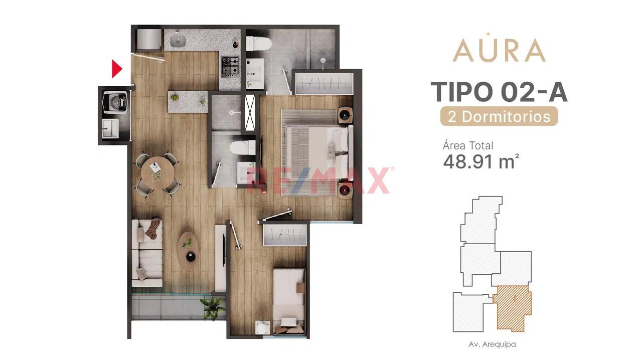Moderno Depa De 2D En Lince | Cerca A Av. Arequipa Y Javier Prado - 10