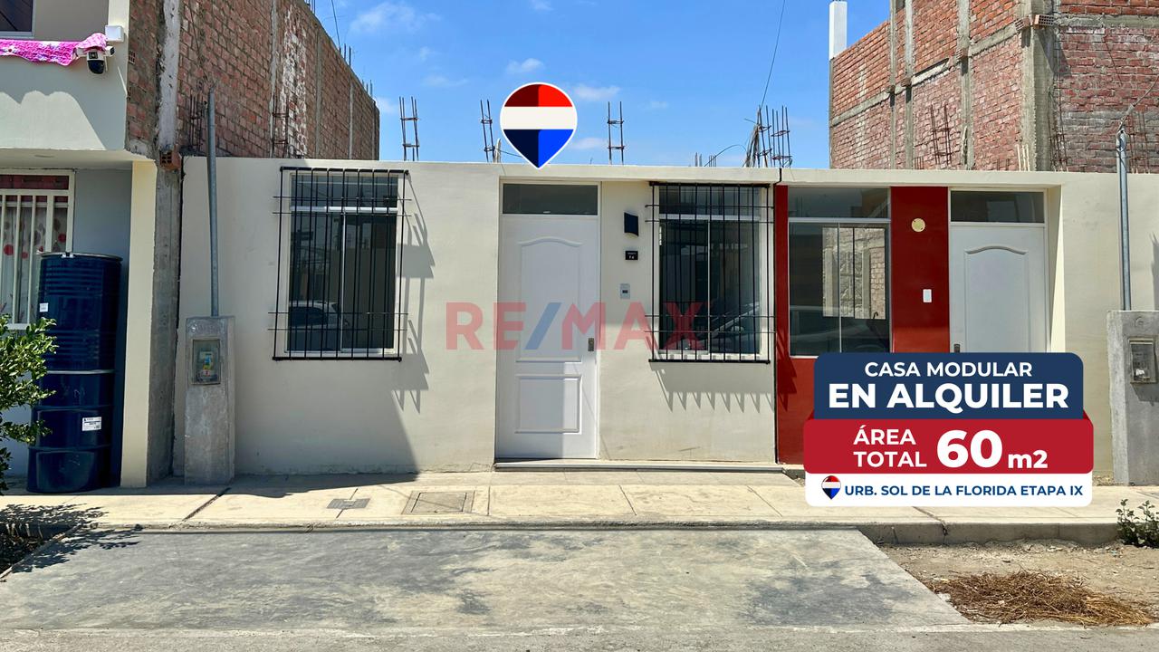 Casa Módulo En Alquiler - La Florida (Subtanjalla - Ica) - 1