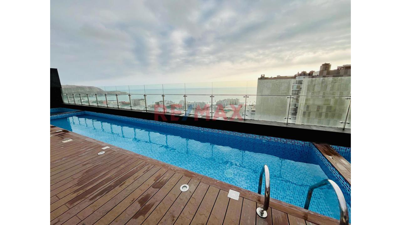 Departamento Con Vista Al Mar Y Piscina A Pasos Del Malecón Paul Harris – Barranco — foto 8