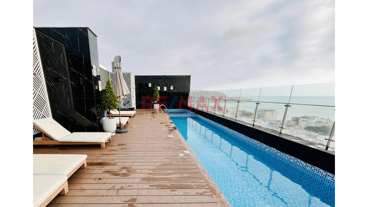 Departamento Con Vista Al Mar Y Piscina A Pasos Del Malecón Paul Harris – Barranco — foto 9