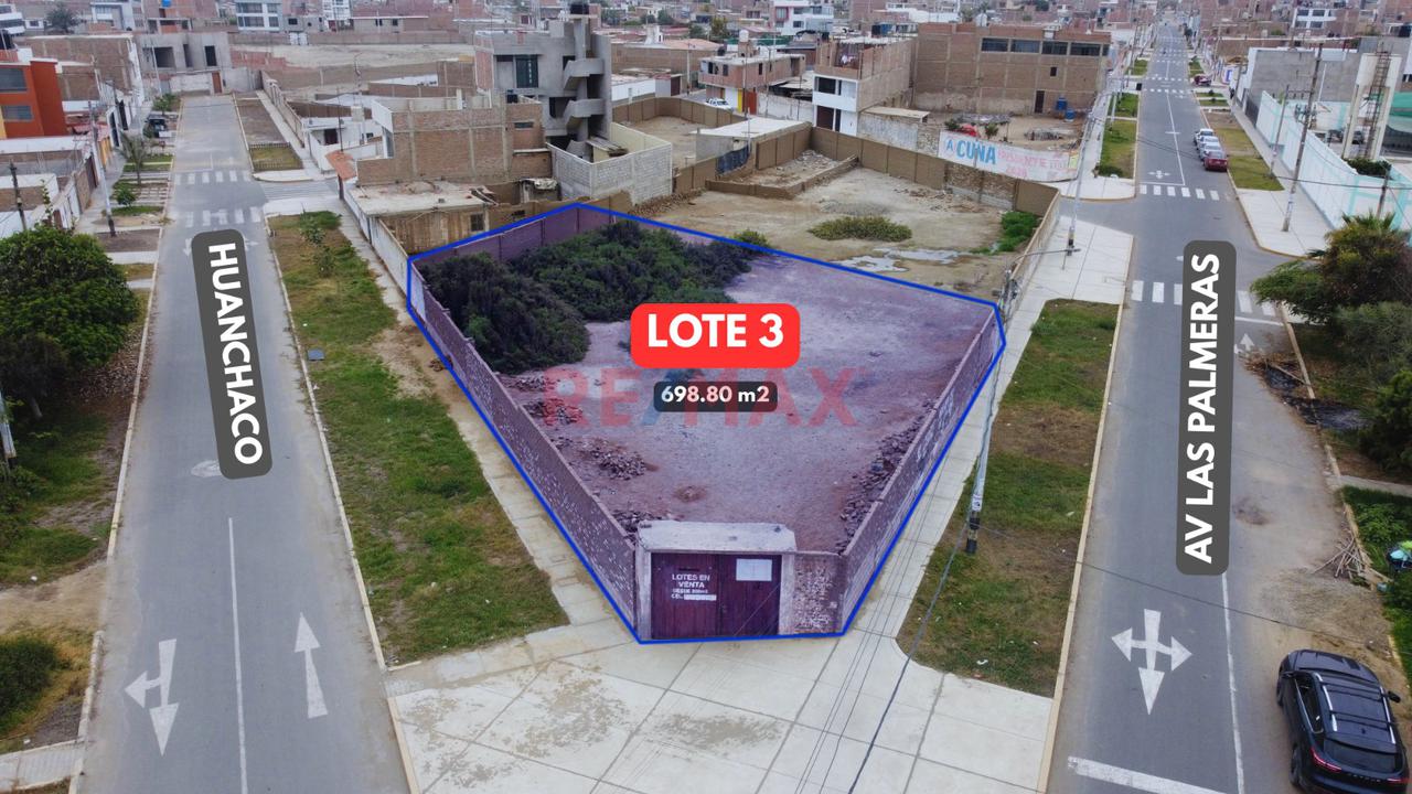 Amplio Terreno Oportunidad En Las Lomas De Huanchaco 700M2 - 2