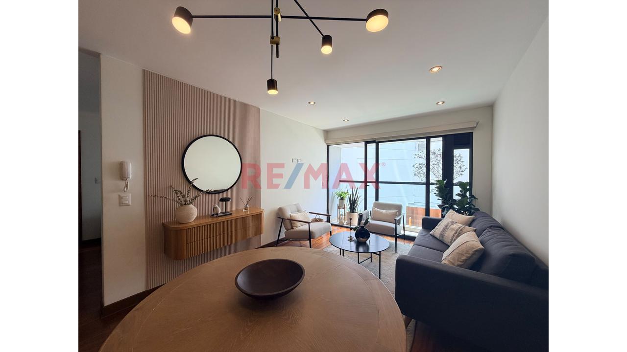 Alquiler De Departamento Amoblado De 78 M² Con 1 Dormitorio Y Estudio En San Isidro — foto 2