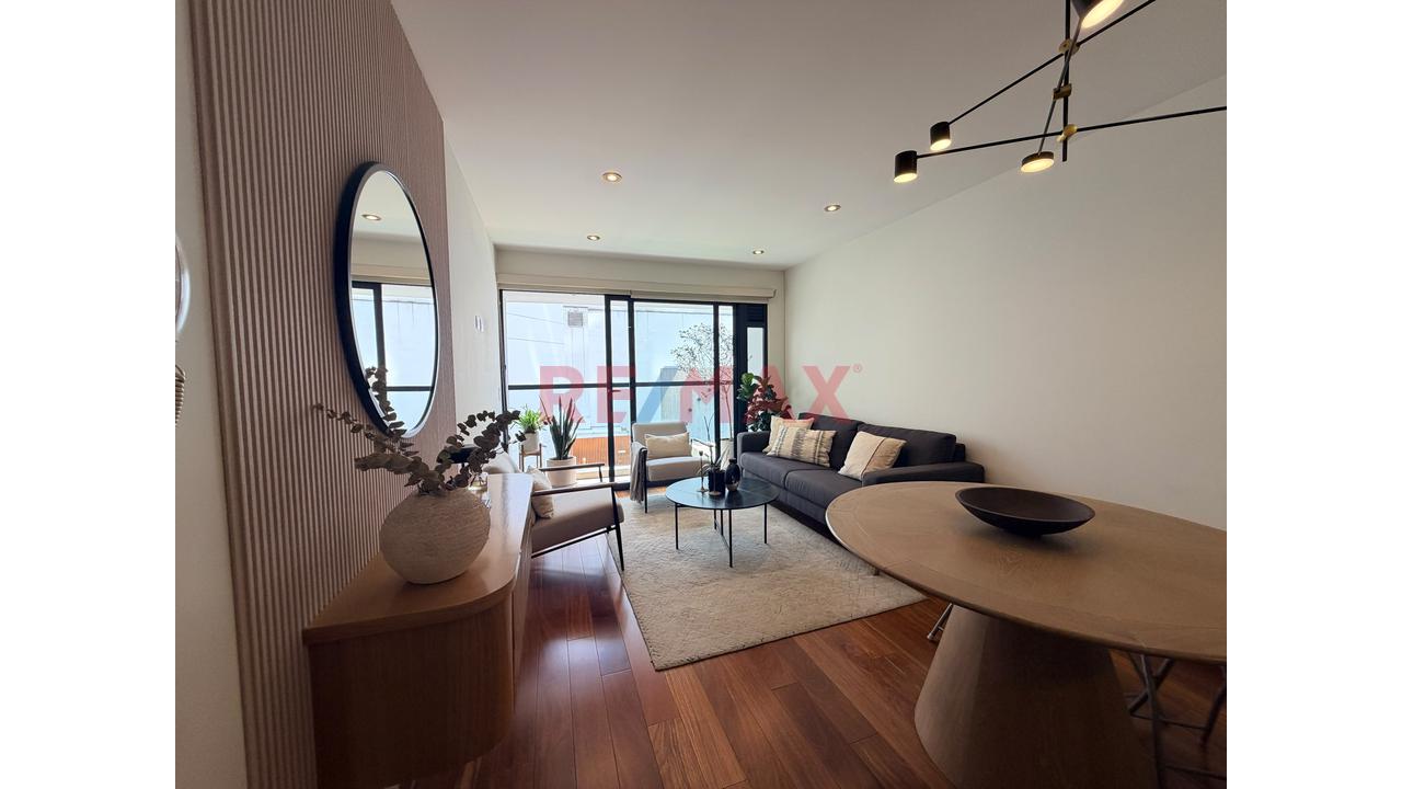 Alquiler De Departamento Amoblado De 78 M² Con 1 Dormitorio Y Estudio En San Isidro — foto 3