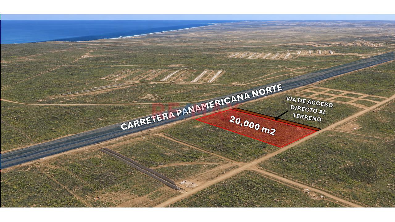 2 Ha Para Proyecto Logistico | Con 100 Ml De Frente En Plena Panamericana Norte | Entrada De Huaura - 3