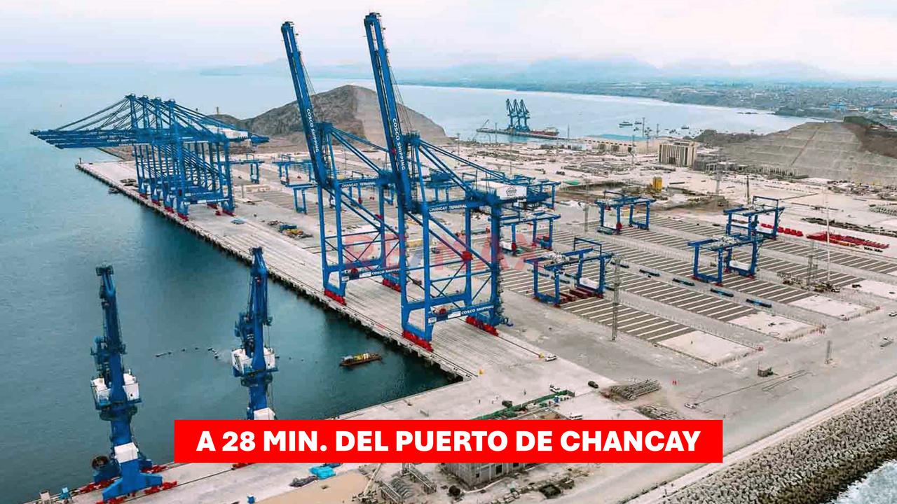 2 Ha Para Proyecto Logistico | Con 100 Ml De Frente En Plena Panamericana Norte | Entrada De Huaura - 9