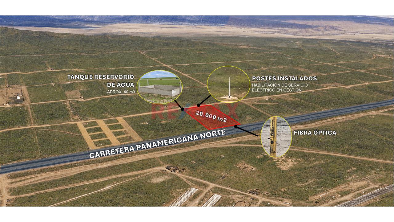 2 Ha Para Proyecto Logistico | Con 100 Ml De Frente En Plena Panamericana Norte | Entrada De Huaura - 5