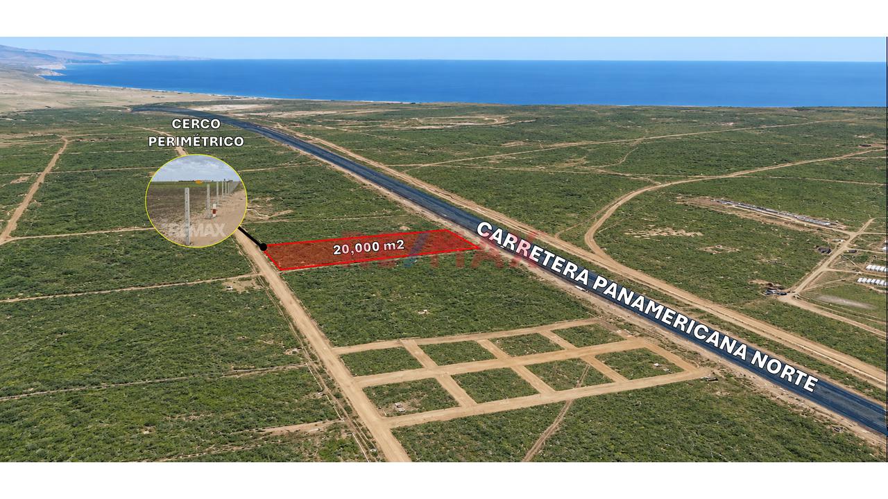 2 Ha Para Proyecto Logistico | Con 100 Ml De Frente En Plena Panamericana Norte | Entrada De Huaura - 4