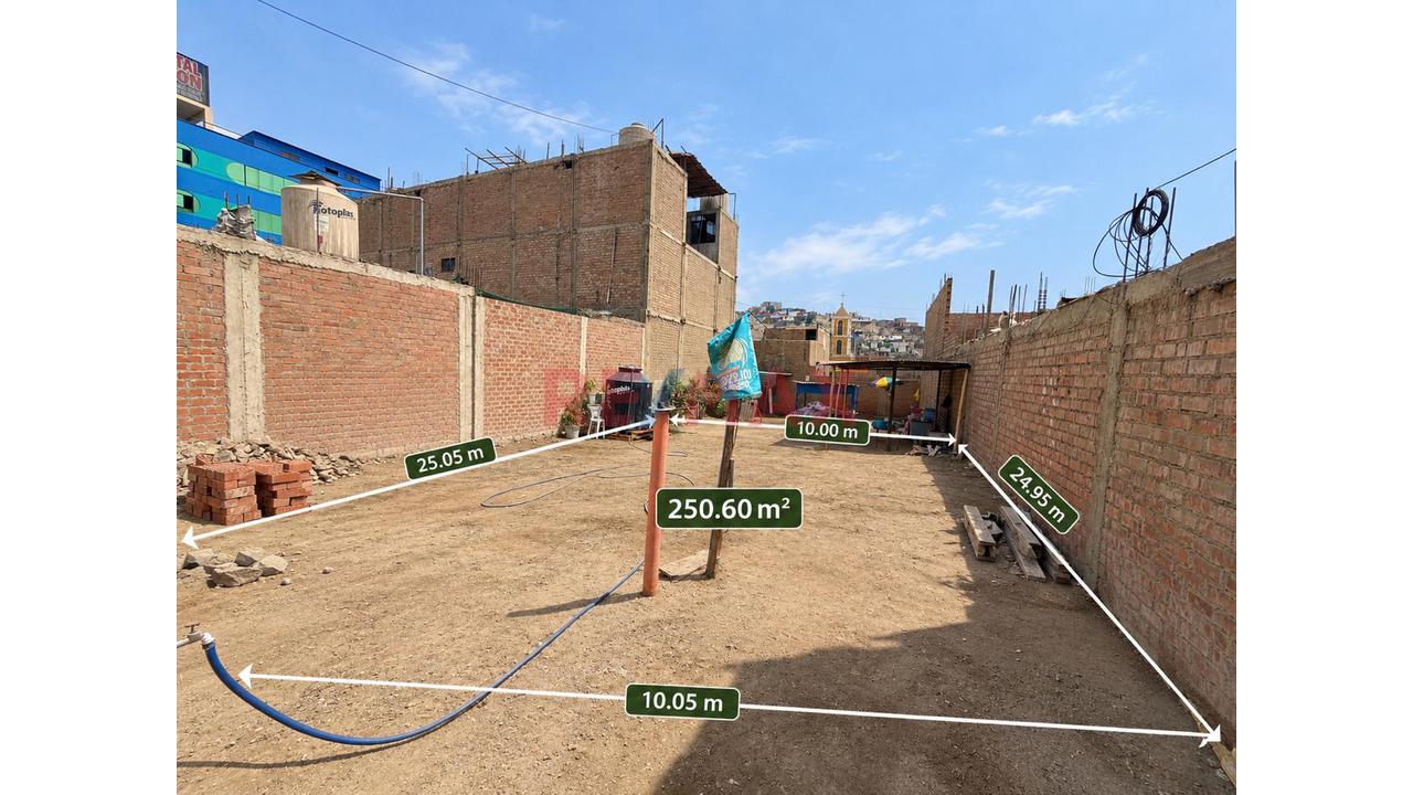 Terreno En Venta Manchay Pachacamac 250.60 M2 - 4