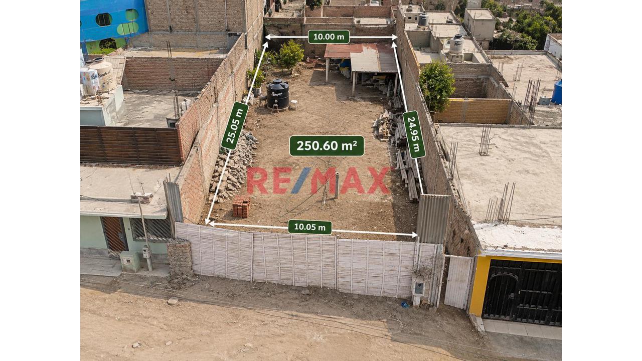 Terreno En Venta Manchay Pachacamac 250.60 M2 - 1