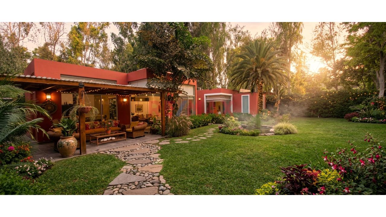 Se Vende Linda Casa En Lurín *Amplio Jardín *Terraza *Cochera *45 Minutos De Lima - 1