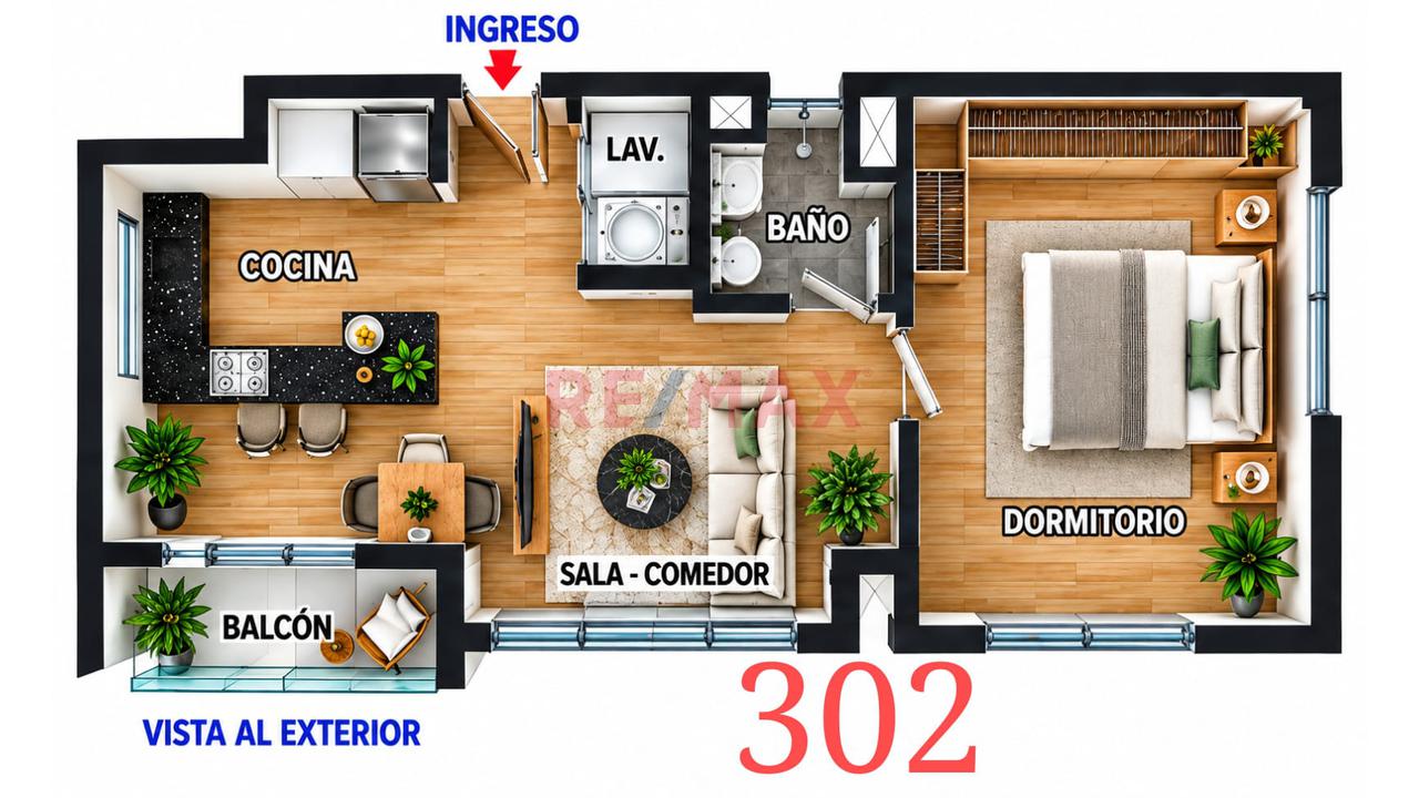 Lindo Proyecto En La Calera De La Merced Ii - Departamento 302 Área 51.67 M2 — foto 3