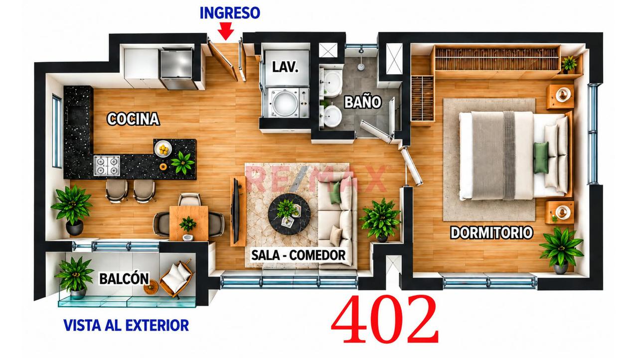 Lindo Proyecto En La Calera De La Merced Ii - Departamento 402 Área 51.67 M2 — foto 3