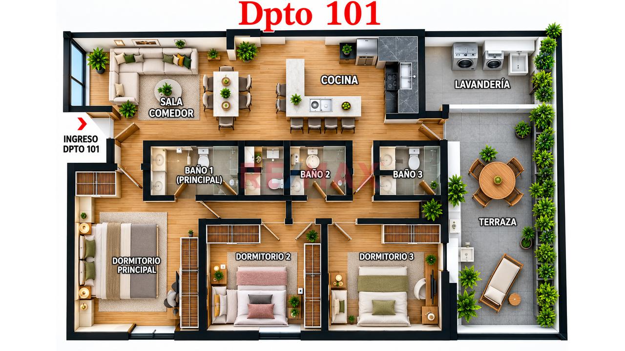 Lindo Proyecto En La Calera De La Merced Ii - Departamento 101 Área 114.81 M2 — foto 3