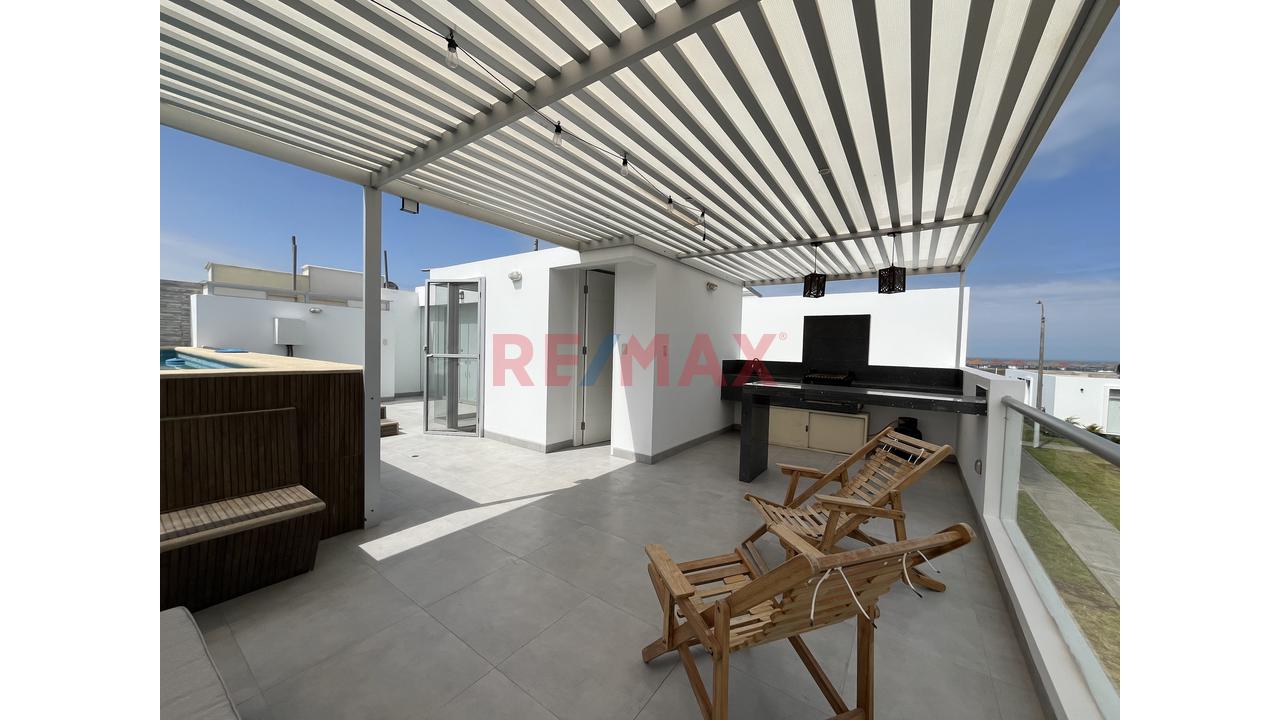 Linda Y Moderna Casa De Playa En Alquiler -Temporal (Diciembre-Abril) - 16