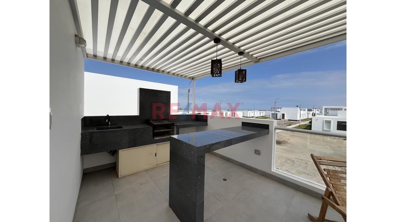 Linda Y Moderna Casa De Playa En Alquiler -Temporal (Diciembre-Abril) - 21