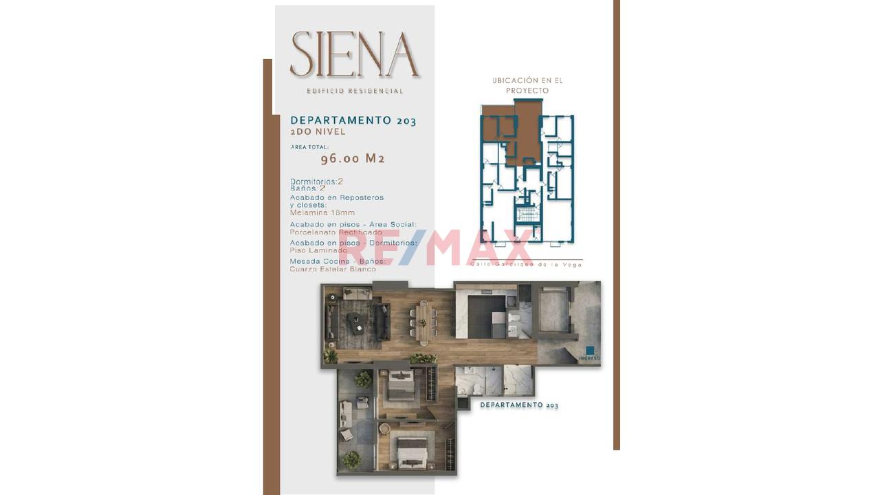 🏡✨ **Proyecto Siena | Departamento En Preventa - 2Do Piso - Dpto 203** - 2
