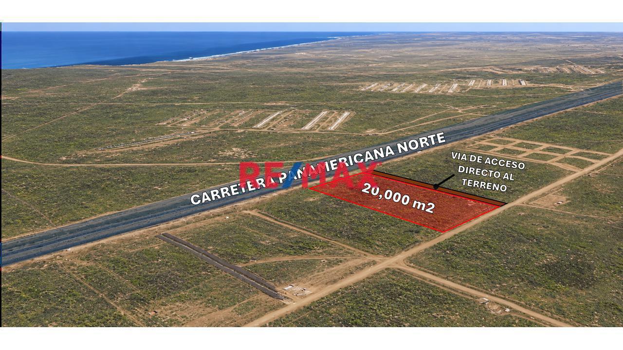 2 Ha Para Desarrollo Inmobiliario | Con 100 Ml De Frente En Plena Panamericana Norte | Entorno En Consolidación