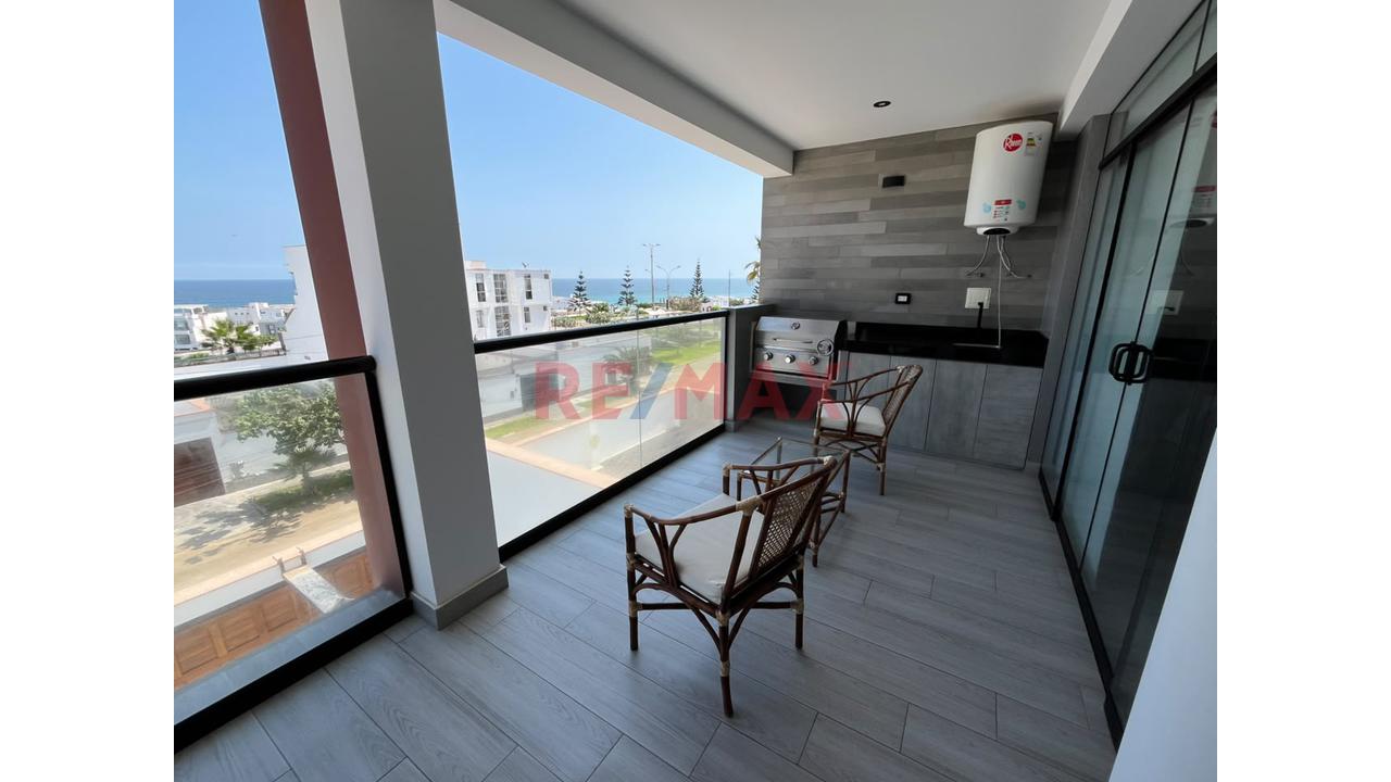 Exclusivo Alquiler En Punta Hermosa: 3 Dormitorios, Terraza Con Jacuzzi Y Bbq Frente Al Mar - 7