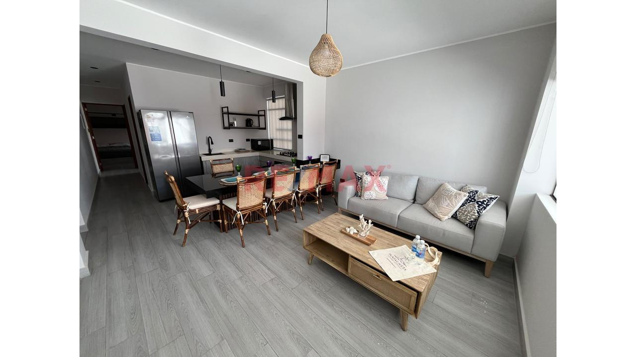 Alquiler Mini-Departamento Amoblado 58M² En Punta Hermosa | Piso 1 Con Gas Cálidda - 1