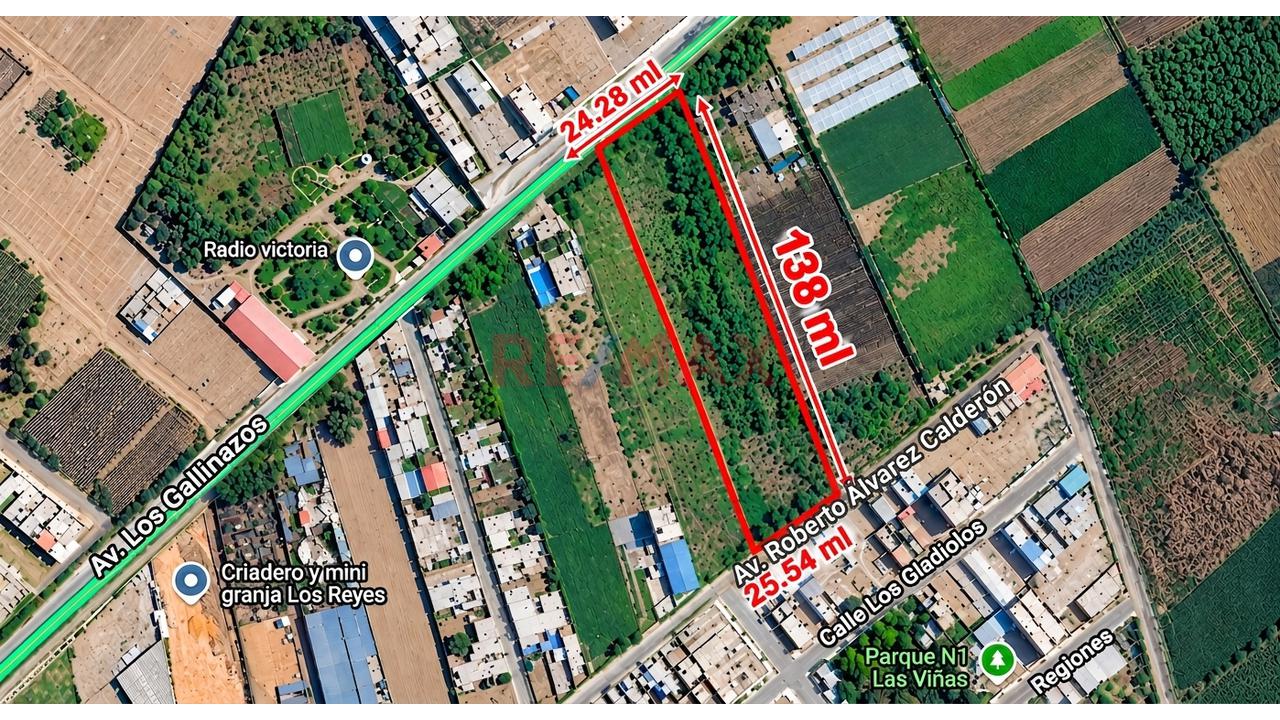 Venta Terreno Carabayllo 3,451.88M2 - 2