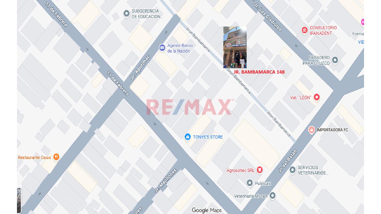 Vendo Casa 3 Pisos + Local Comercial Acceso Independiente, Jr. Bambamarca 148, Cajamarca - 6