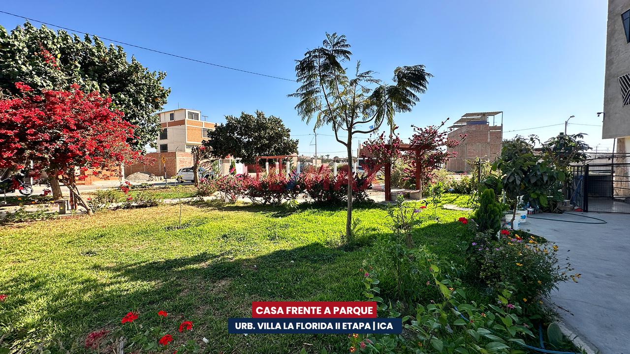 Casa En Esquina | Vista A Parque | Villa La Florida Ii Etapa | Ica — foto 13
