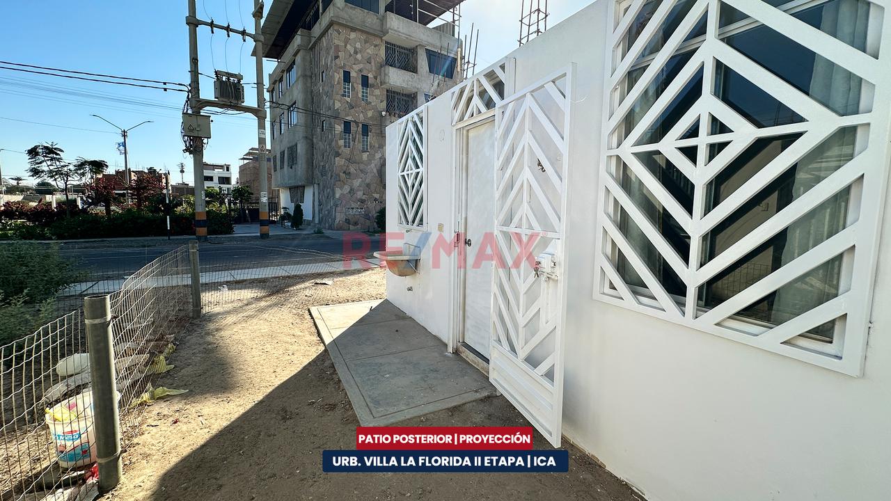 Casa En Esquina | Vista A Parque | Villa La Florida Ii Etapa | Ica — foto 8
